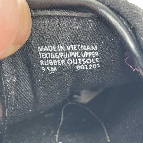 Michael Kors Black Silver Tennis Shoes Sneakers - Picture 3 of 10